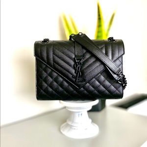 YSL Medium Matelasse Envelope Bag